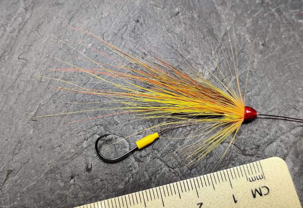 Salmon Fly with free swinging hook