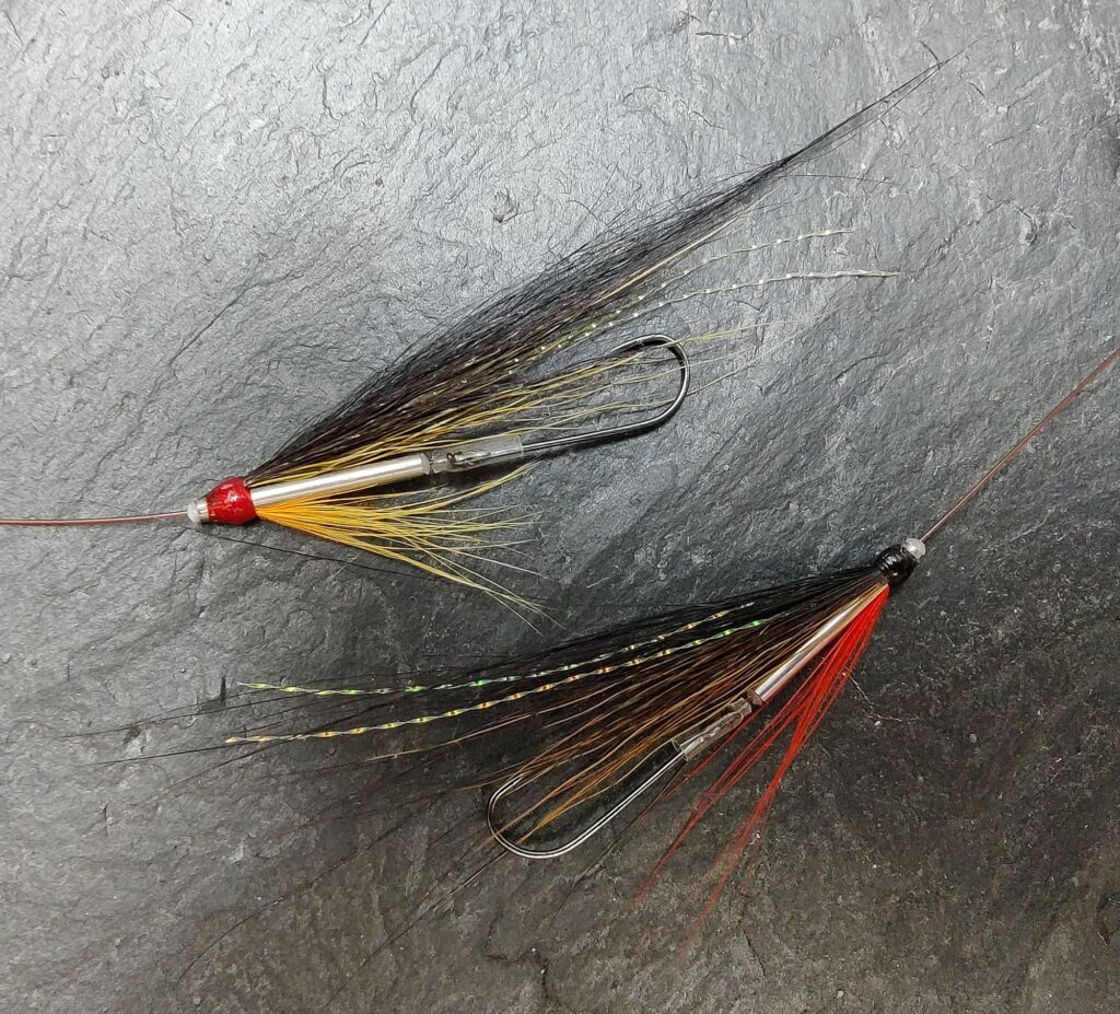 Sea Trout Tubes with Single hooks