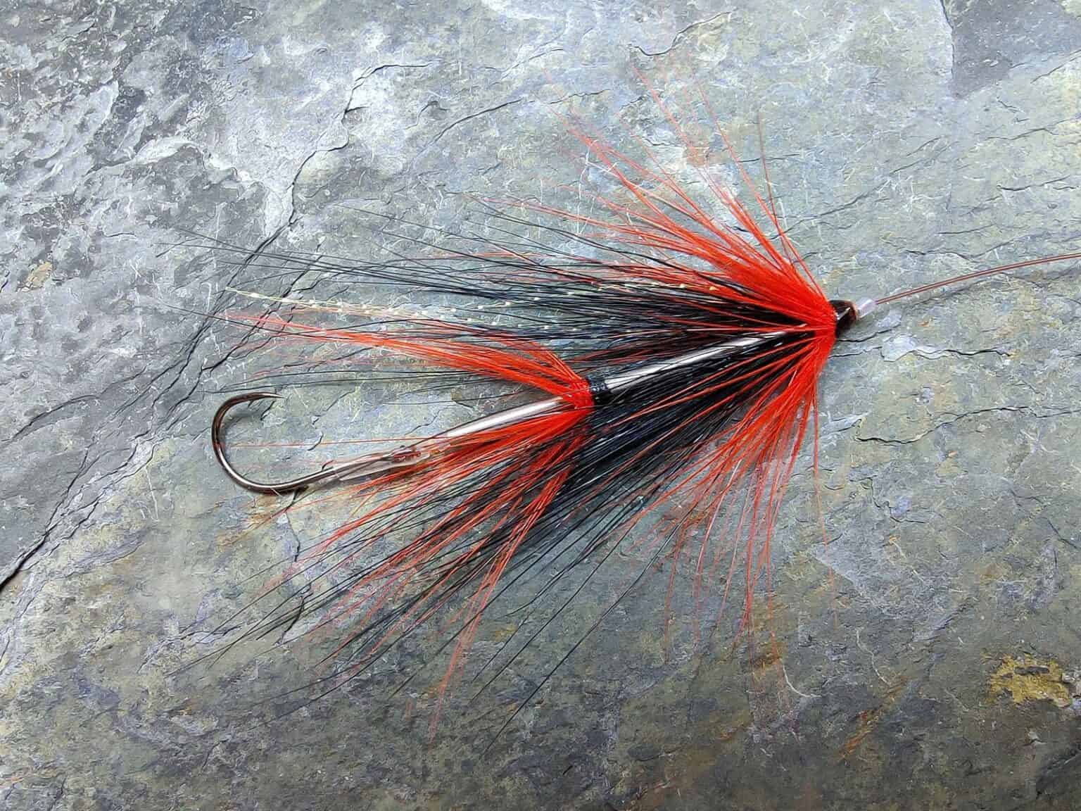 Irideus Blueberry Intruder Streamer Flies - Steelhead & Trout Fly Fishing, Size 6 (4 Pack)