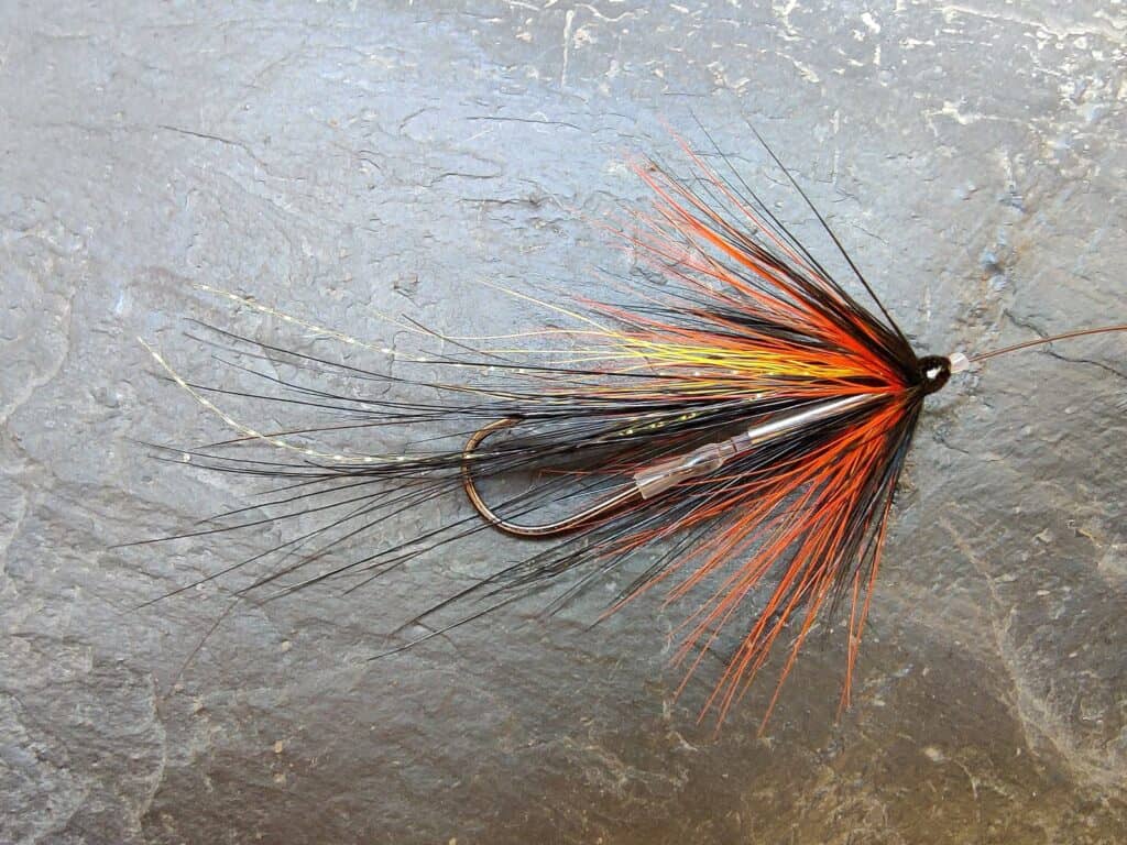 Black Shrimp Tube Fly