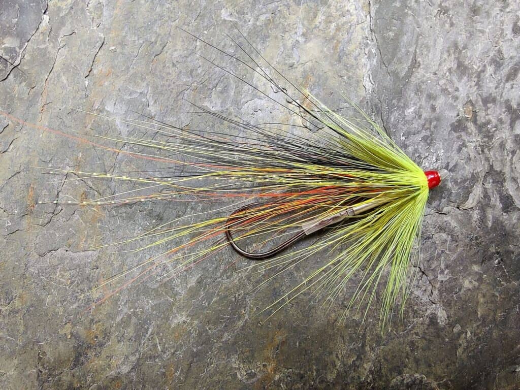 Citrus Scottish Shrimp Tube Fly