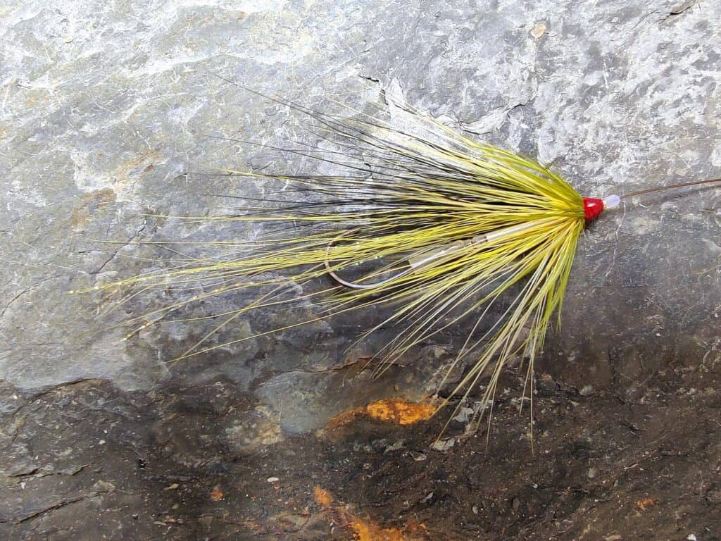 Spring Green Scottish Shrimp Tube Fly