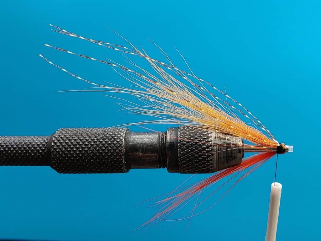 Tying a Wee Monkey Needle Tube Fly - step 4