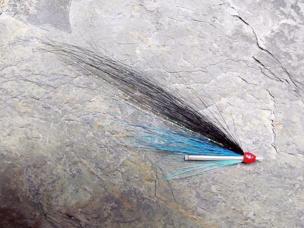 Blue Blackback Needle Tube Fly