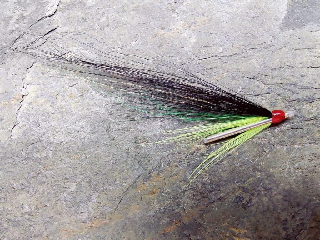 Green Blackback Tube Fly