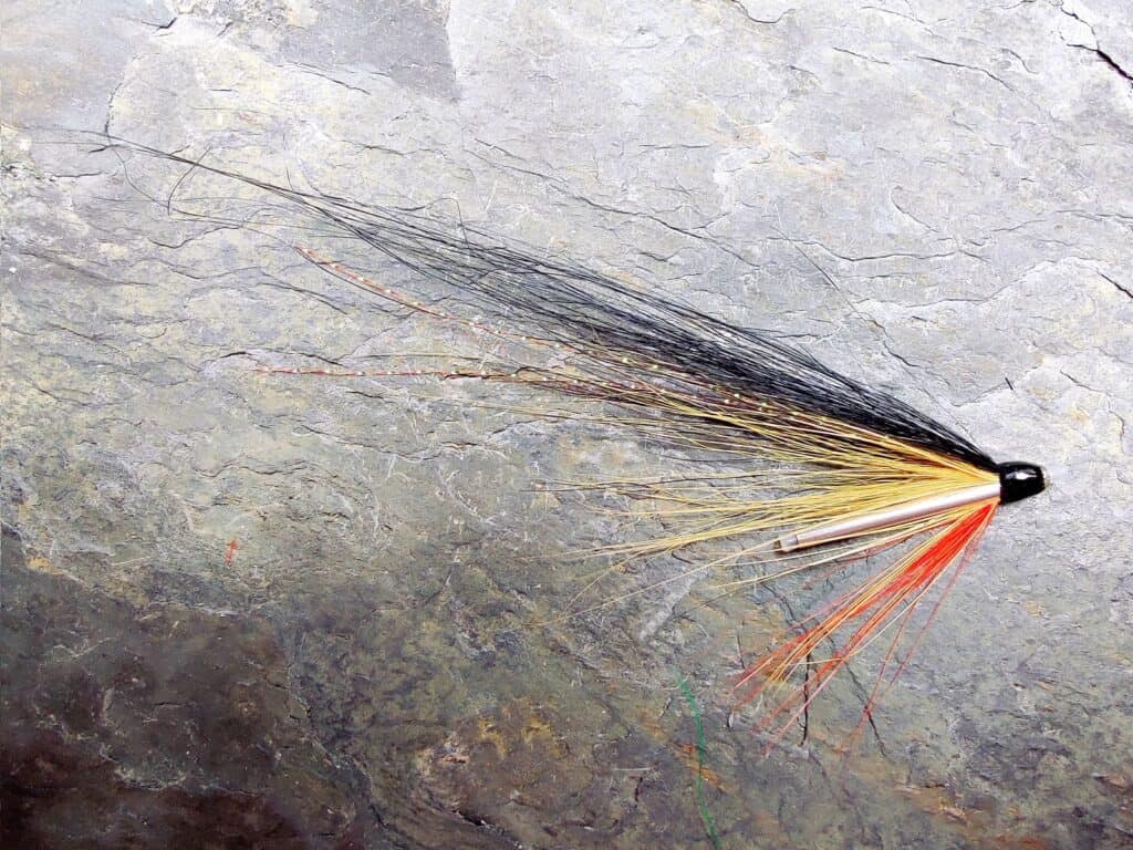 Olive Blackback Tube Fly