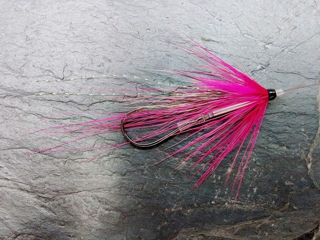 Pink Badger Needle Tube Fly