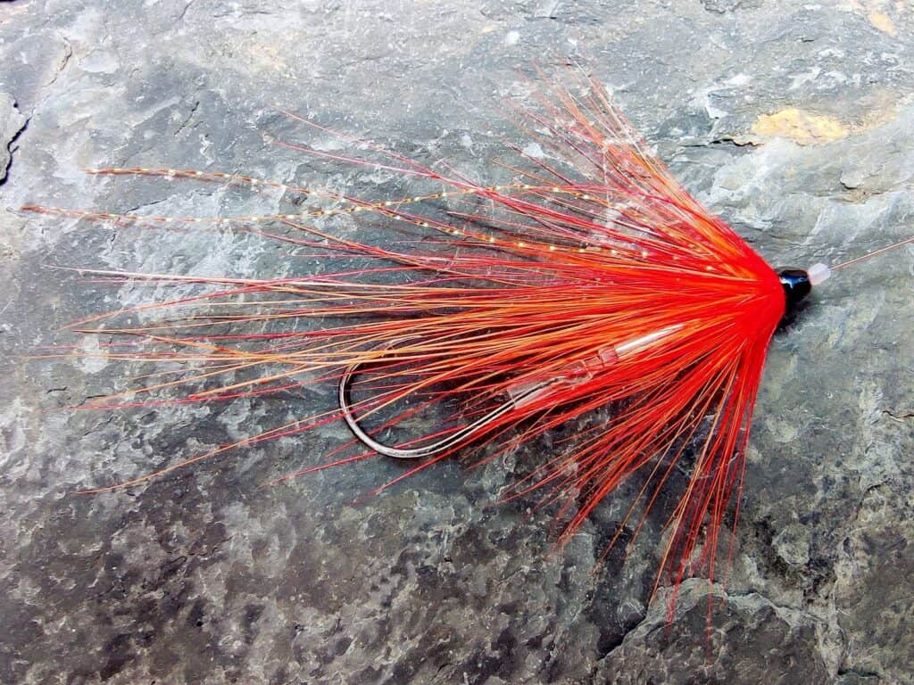 Red Shrimp Tube Fly