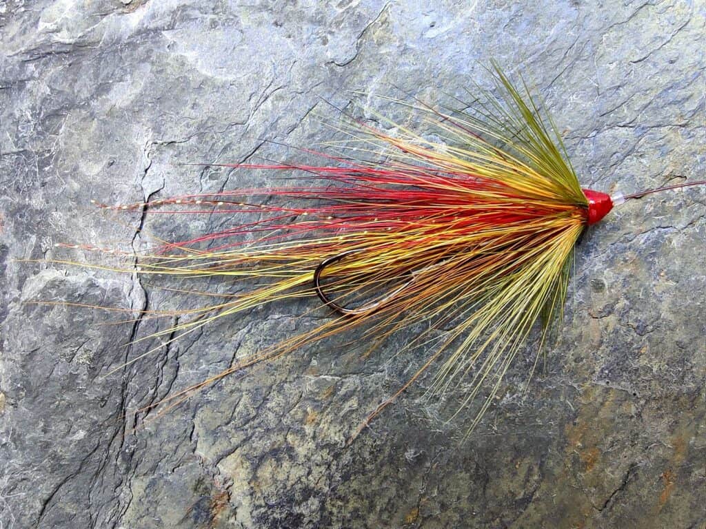 Dark Durris Shrimp Tube Fly