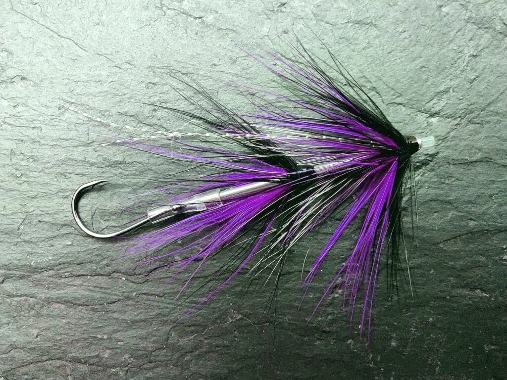 Purple Intruder Shrimp Tube Fly