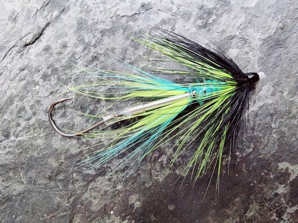 Black & Yellow Mini Intruder Tube Fly