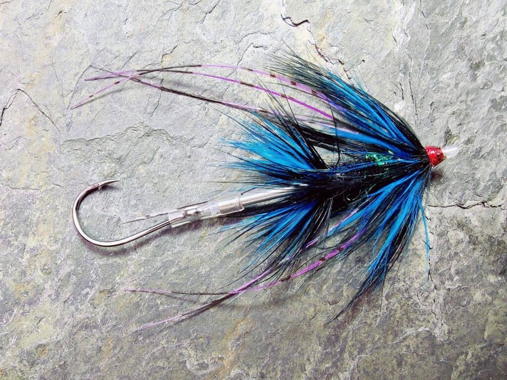 Blue Intruder Tube Fly