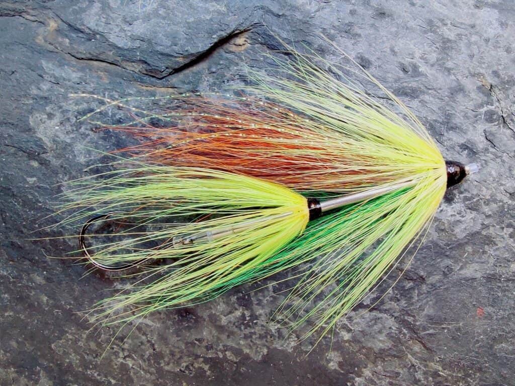 Green Highlander Intruder Tube Fly